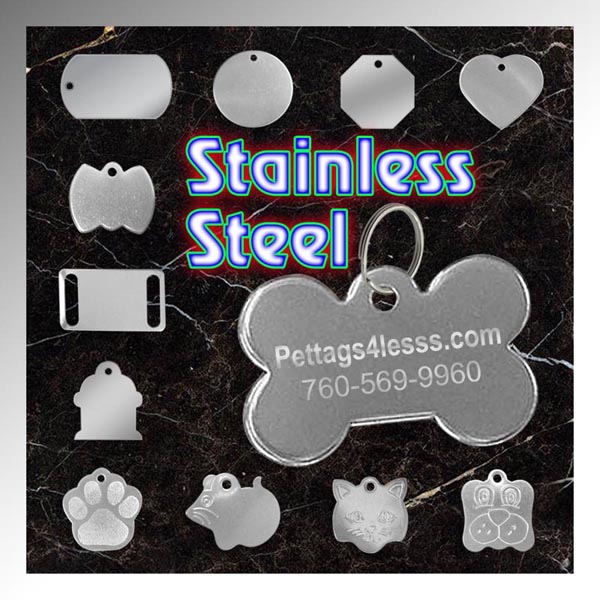 stainless steel dog tags for dogs engraved